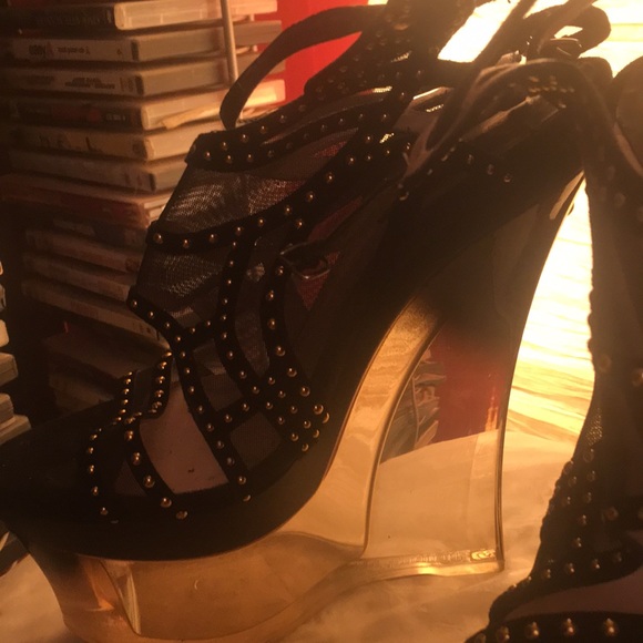 Versace runway platform heels - Picture 3 of 3